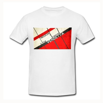 Photo t-shirt V-for vendeta No4