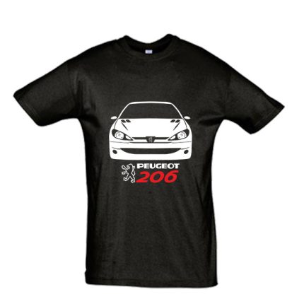Μπλουζάκι με τύπωμα Peugeot 206