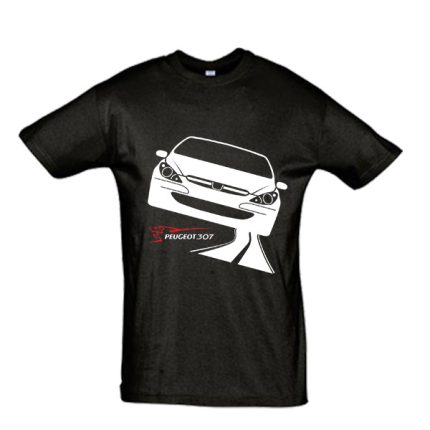 Μπλουζάκι με τύπωμα Peugeot 307 road