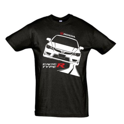 Μπλουζάκι με τύπωμα Honda Civic Type R Road
