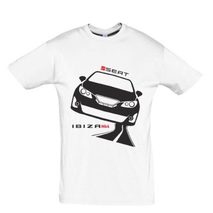 Μπλουζάκι με τύπωμα Seat Ibiza Mk4 road
