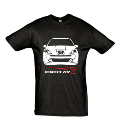 Μπλουζάκι με τύπωμα Peugeot 207