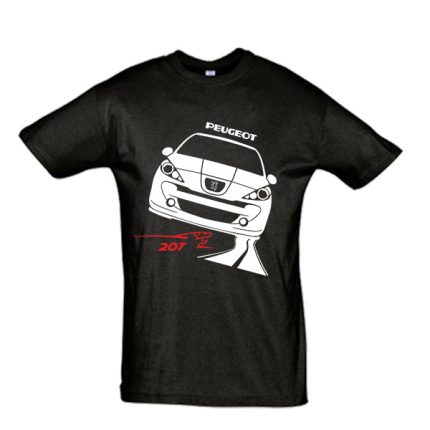 Μπλουζάκι με τύπωμα Peugeot 207 Road