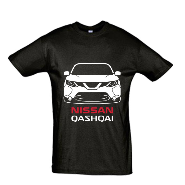 QashqaiBlack Μπλουζάκι με τύπωμα Nissan Qashqai