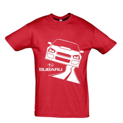 Μπλουζάκι με τύπωμα Subaru road