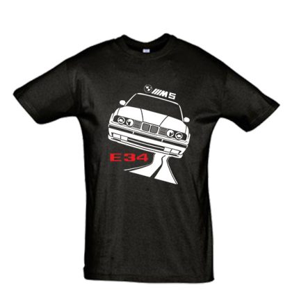 Μπλουζάκι με τύπωμα BMW M5 E34 Road