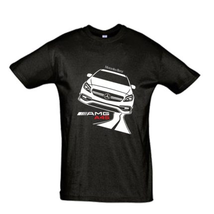 Μπλουζάκι με τύπωμα Mercedes A45 AMG Road