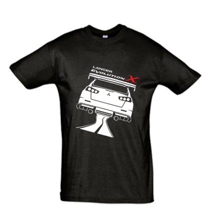 Μπλουζάκι με τύπωμα Mitsubishi Evo X Back Road