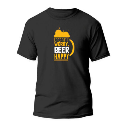 Μπλουζάκι αστείο Beer happy