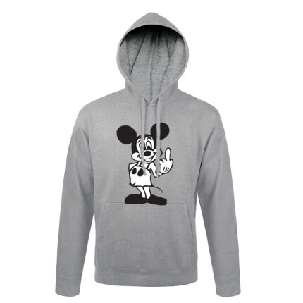 Hoodie αστείο Mickey finger