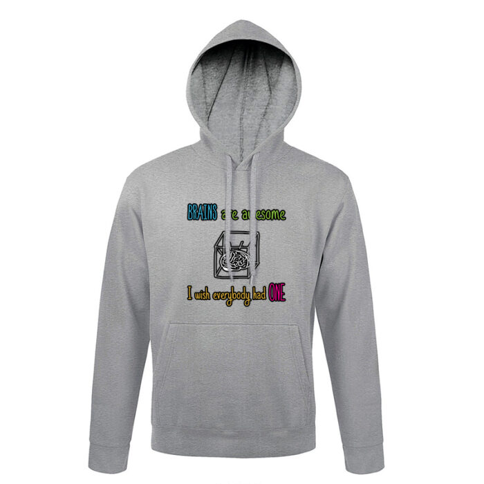 Hoodie αστείο Brains