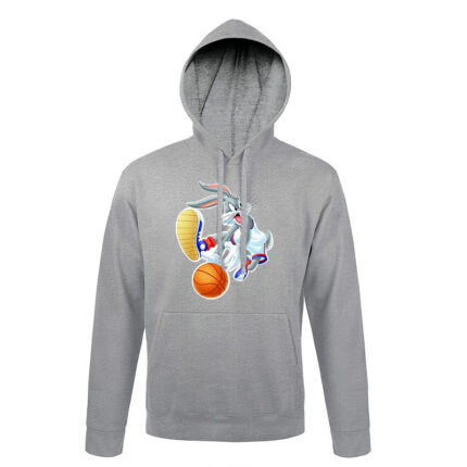 Hoodie αστείο Bugs bunny basket