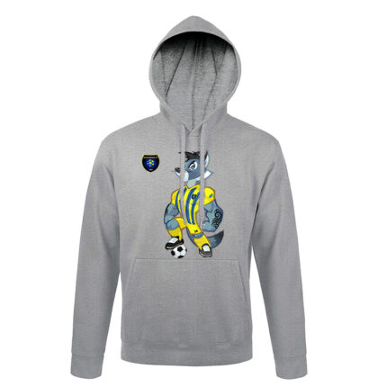 Hoodie αστείο Soccer wolf