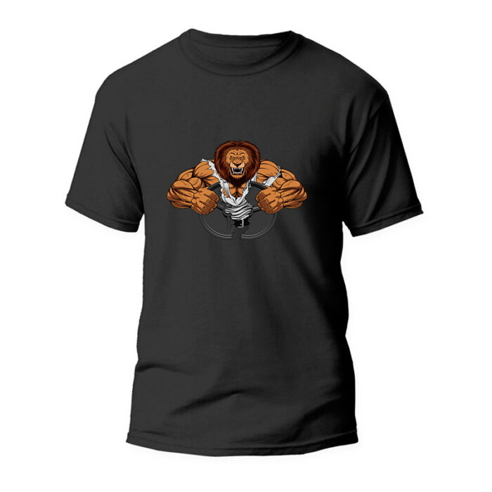 Μπλουζάκι Bodybuilding Lion